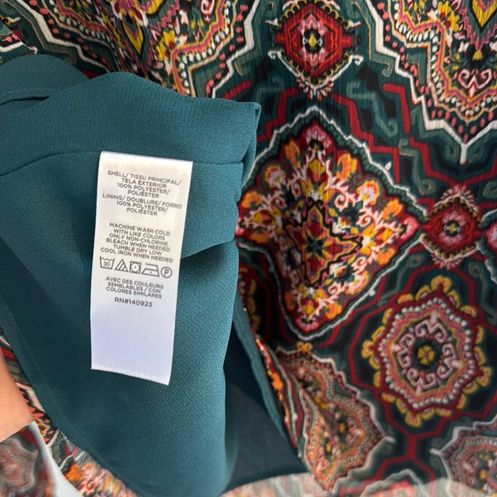 LOFT Patterned Blouse - Picture 7 of 8